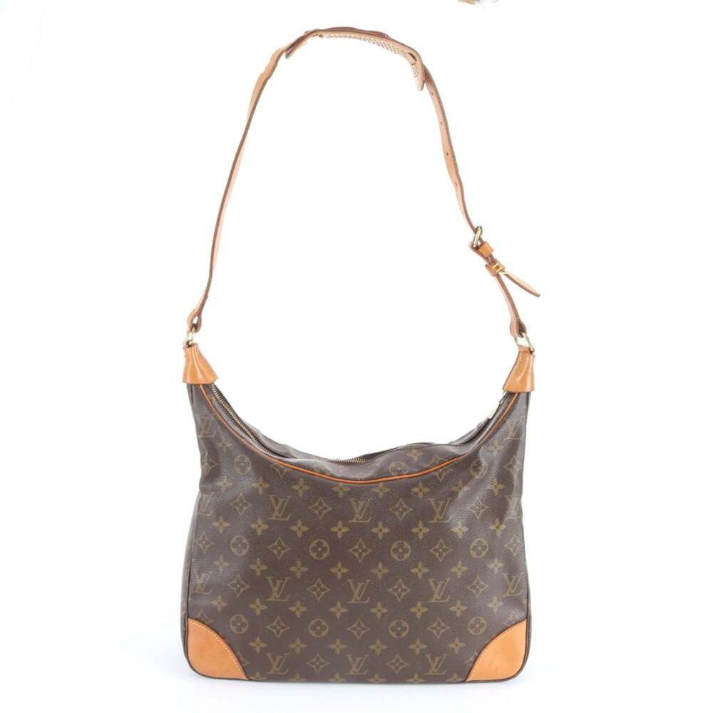 LOUIS VUITTON Brown Monogram Leather Shoulder Bag - Picture 3 of 10
